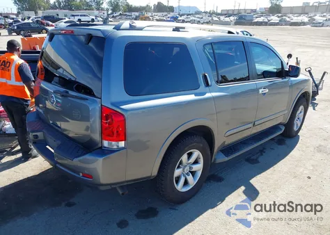 2015 Nissan Armada Sv from USA, damaged, VIN 5N1AA0NDXFN614431